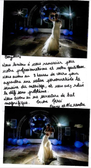 Une ouverture de bal magnifique